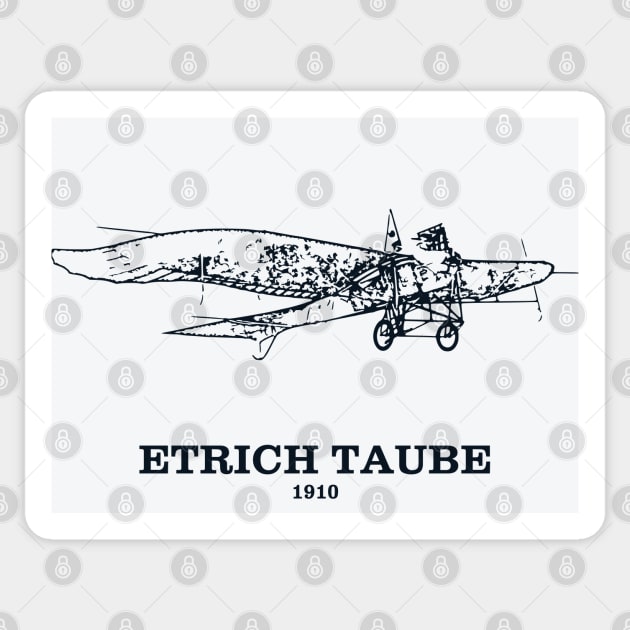 Etrich Taube 1910 Monoplane Sticker by Lakeric